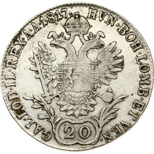 Austria 20 Kreuzer 1817 A