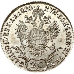 Austria 20 Kreuzer 1820 A
