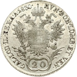 Austria 20 Kreuzer 1830 B