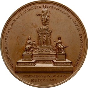 Austria Medal 1846 Build the monument of Emperor Franz in Vienna
