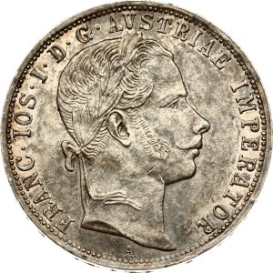 Austria 1 Florin 1861 A