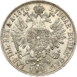 Austria 1 Florin 1878