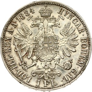 Austria 1 Florin 1884