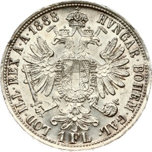Austria 1 Florin 1888