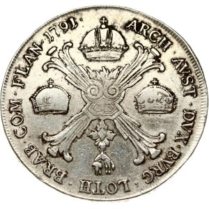 Austrian Netherlands Taler 1791 H