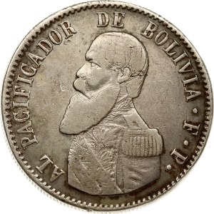 Bolivia Melgarejo 1865 FP