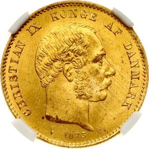 Denmark 20 Kroner 1873 CS NGC MS 65
