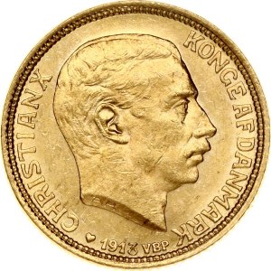 Denmark 10 Kroner 1913 VBP