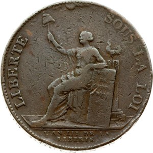 France 2 Sols 1791 Monneron Freres