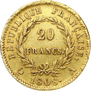 France 20 Francs 1808 A