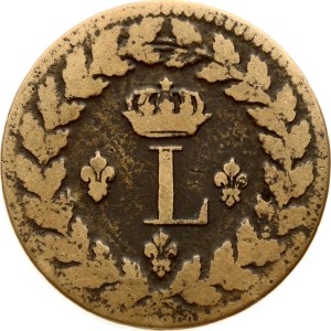 Francia Decime 1815 BB
