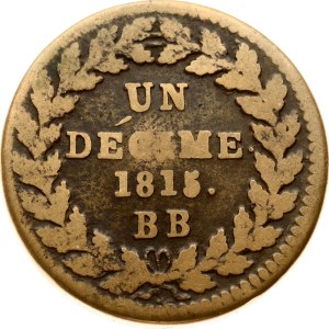 Francia Decime 1815 BB