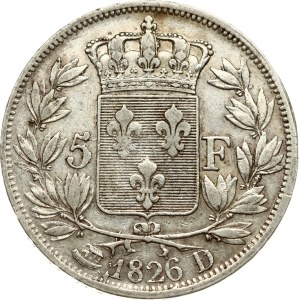 France 5 Francs 1826 D