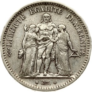 France 5 Francs 1849 BB