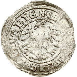 Lithuania Polgrosz 1509 Vilnius +MONETA.SIGISMVNDI horseman with scabbard