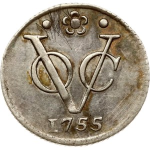 Netherlands East Indies 1/2 Duit 1755 Holland