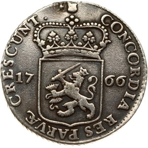 Holandia Utrecht 1/2 srebrny dukat 1766
