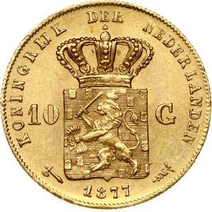 Netherlands 10 Gulden 1877