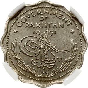 Pakistan Anna 1951 NGC UNC DETAILS