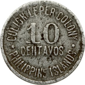 Philippines Culion Island Leper Colony 10 Centavos 1913