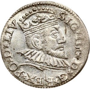 Polsko Trojak 1593 Riga