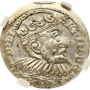 Poland Trojak 1598 Riga NGC MS 65
