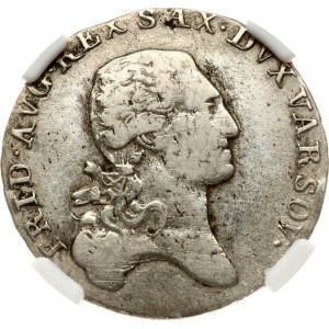 Poland Duchy of Warsaw 1/3 Taler 1813 IB NGC VF 30