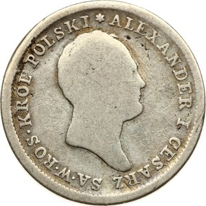 Poland 2 Zlote 1824 IB