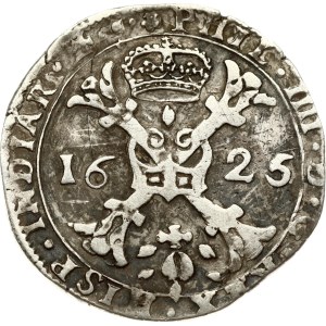 Spanish Netherlands Burgundy Patagon 1625 (R1)
