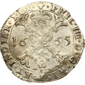 Spanish Netherlands Flanders Patagon 1665