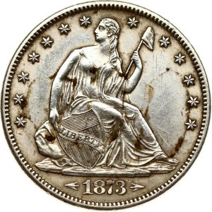 USA 1/2 Dollar 1873