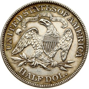USA 1/2 Dollar 1873