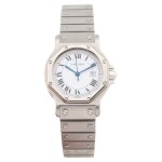 Watches - Cartier Santos Octagon 1990s ref. 2965 a c...