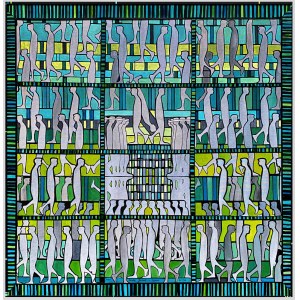 Beata Jarmuż-Socha, Ikar-Patchwork II, 2021