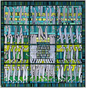 Beata Jarmuż-Socha, Ikar-Patchwork II, 2021