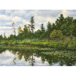 Wojciech Piekarski, Frühlingslandschaft, 2025