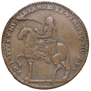 Włoskie medale - Neapol. Królestwo Neapolu. Filip V Hiszpański (1700-17...