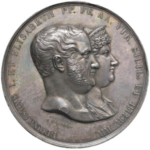 Italian Medals - Naples. Kingdom of the Two Sicilies. Francis I of Borbo...