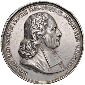 Italienische Medaillen - Neapel. Königreich der zwei Sizilien. Ferdinand II. von Bor...
