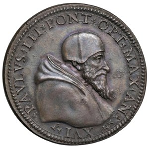 Italian Medals - Papal States. Paul III (1534-1549). Medal ann.