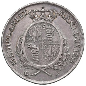 Italian mints - Milan. Joseph II of Habsburg Lorraine (1780-1790). Scud...