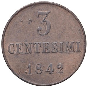 Savoy - Regno di Sardegna. Carlo Alberto (1831-1849). 2 Centesimi 1842...