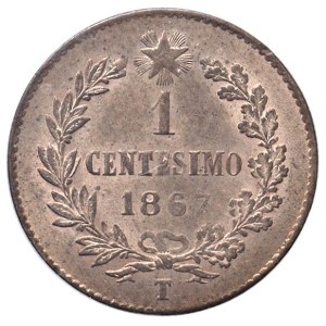Savoy - Kingdom of Italy. Victor Emmanuel II (1861-1878). 1 cent ...