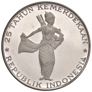 Foreign Mints - Indonesia. Repubblica (dal 1945). 500 Rupie 1970. Ag g...