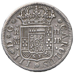 Foreign Mints - Spain. Charles III (1759-1788). 2 Reales 1763 Madrid. A...