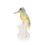 Figurine "Woodpecker," Manufactory of Ceramic Products "Steatite."