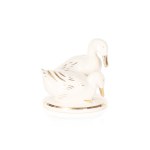 Figurine "Two geese", Manufactory of Ceramic Products "Steatite"