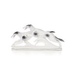 Figurine "Greyhounds on the run", Manufactory of Ceramic Products "Steatite"