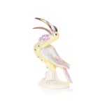 Figurine "Toucan," Manufactory of Ceramic Products "Steatite."