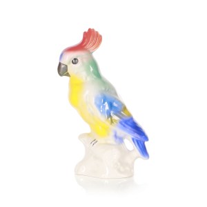 Figurine Parrot nymph mala, Manufactory of Ceramic Products Steatite